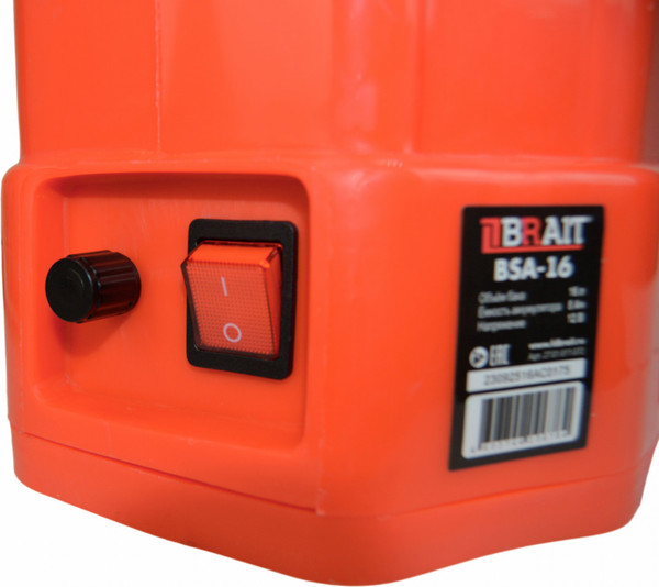 Изображение товара Опрыскиватель аккумуляторный Brait BSA-16
