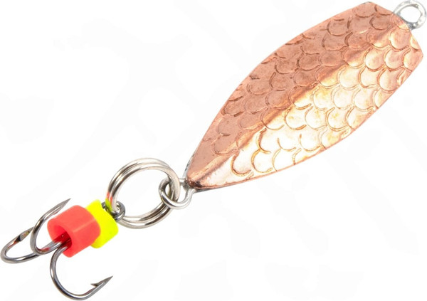 Изображение товара Блесна Yaman Пуля с тройником 25мм 3.6г / Я-БВ220 (никель/медь)