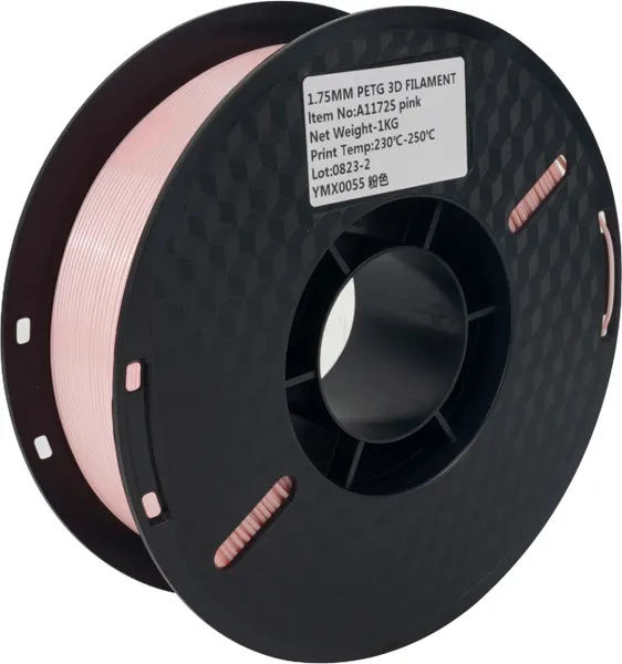 Изображение товара Пластик для 3D-печати Kingroon Petg 1.75мм / HC102 (1кг, розовый)