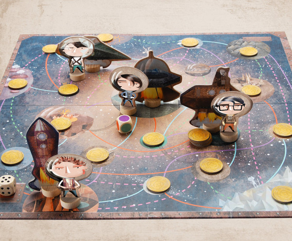 Изображение товара Настольная игра Marbushka Space Pirates. Космические пираты