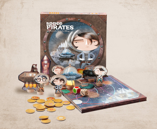 Изображение товара Настольная игра Marbushka Space Pirates. Космические пираты