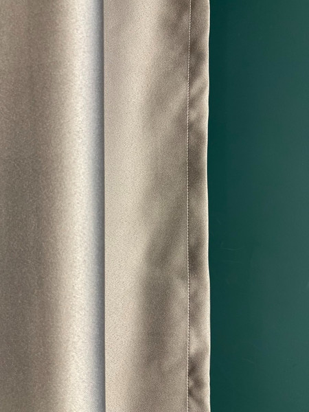 Изображение товара Комплект штор КронасМАрт Блэкаут 150x250 (2шт, тауп)