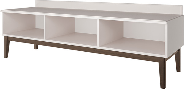 Изображение товара Тумба Bravo Мебель Гориция ТВ (персидский жемчуг/лак льняной)