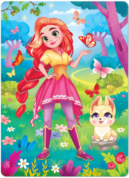 Изображение товара Пазл Puzzle Time Лесная принцесса / 7018714 (60эл)