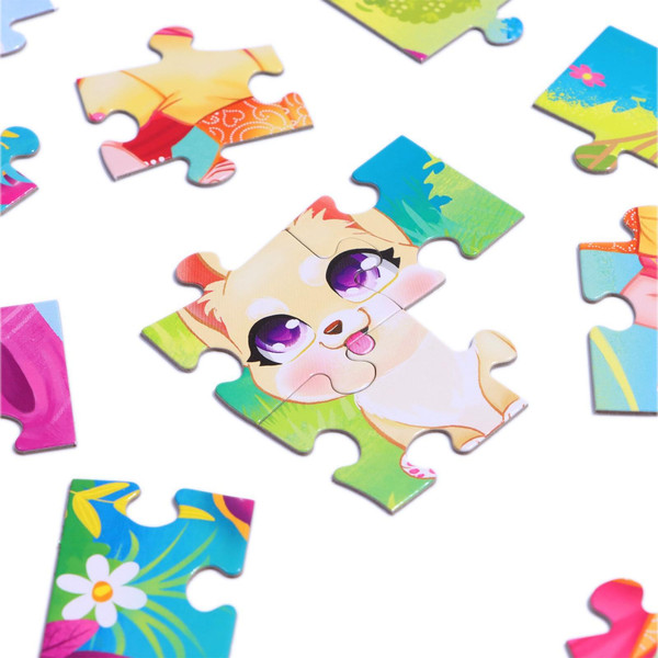 Изображение товара Пазл Puzzle Time Лесная принцесса / 7018714 (60эл)