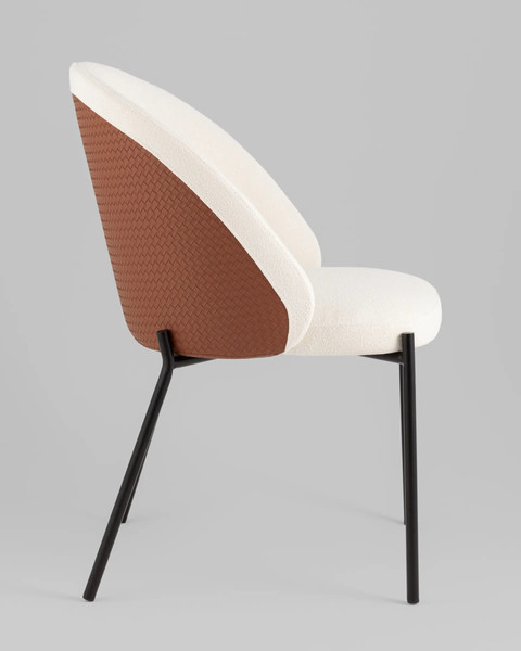 Изображение товара Стул Stool Group Adelinde  / DC1153-2 AT3228-22 + brown PU (бежевый/коричневый)