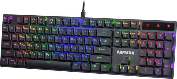 Изображение товара Клавиатура Defender Armada GK-004 RU RGB / 45004