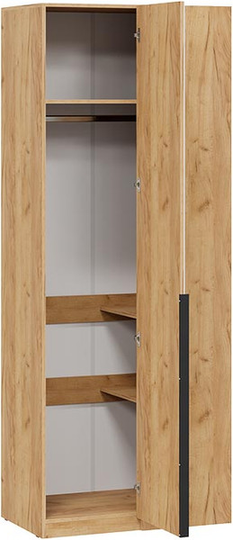 Изображение товара Шкаф ТриЯ Джоли угловой (дуб крафт золотой/белый матовый)