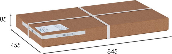 Изображение товара Стеллаж Мебелик №1 45x44x82.6