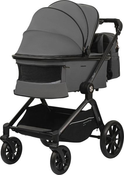 Изображение товара Детская универсальная коляска INDIGO Solar 2 в 1 (серый)