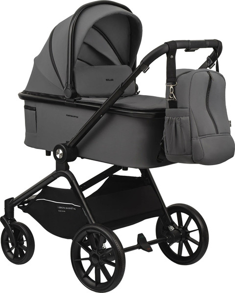 Изображение товара Детская универсальная коляска INDIGO Solar 2 в 1 (серый)