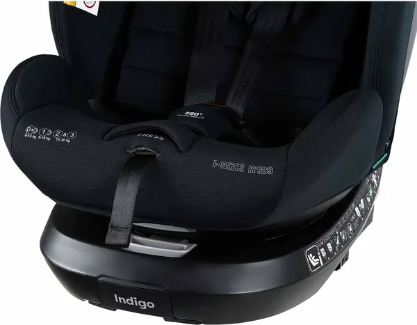 Изображение товара Автокресло INDIGO E-Tron Isofix I-Size (черный)