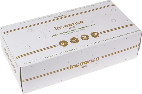Изображение товара Бумажные салфетки Inseense Ins150sa (150шт, белый)