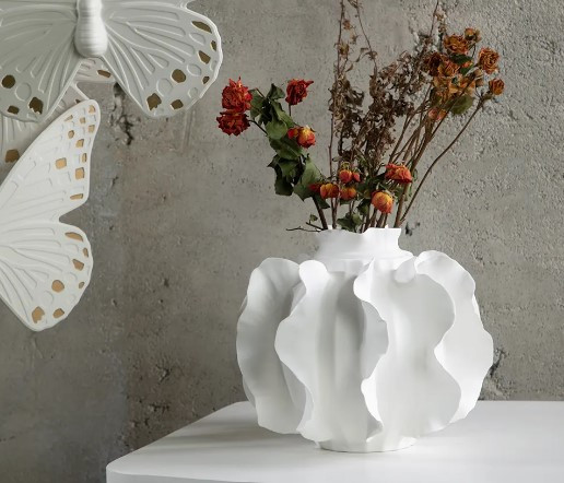 Изображение товара Ваза Merry Bear Home Decor Черное и белое MLJT101836W1