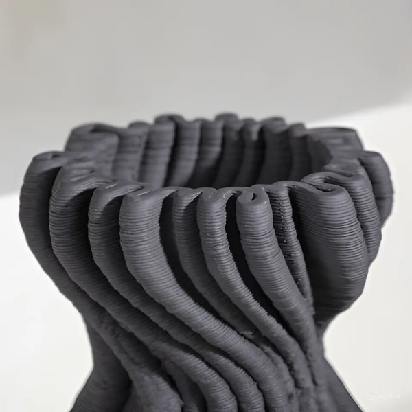 Изображение товара Ваза Merry Bear Home Decor Черное и белое ML01414640B (черный)