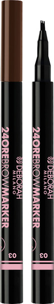 Изображение товара Фломастер для бровей Deborah Milano 24Ore Brow Marker тон 03 (0.8г)