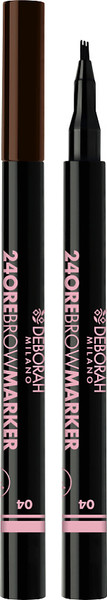 Изображение товара Фломастер для бровей Deborah Milano 24Ore Brow Marker тон 04 (0.8г)