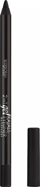 Изображение товара Карандаш-кайал Deborah Milano 2 in 1 Gel Kajal & Eyeliner Pencil тон 01 (1.4г)