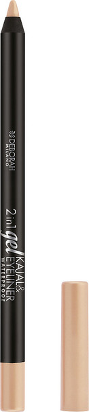Изображение товара Карандаш-кайал Deborah Milano 2 in 1 Gel Kajal & Eyeliner Pencil тон 06 (1.4г)