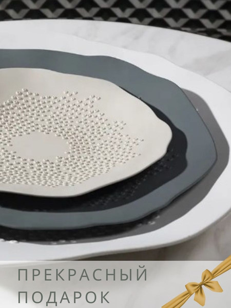 Изображение товара Декоративное блюдо Merry Bear Home Decor Китай CY3820C3 (графит)