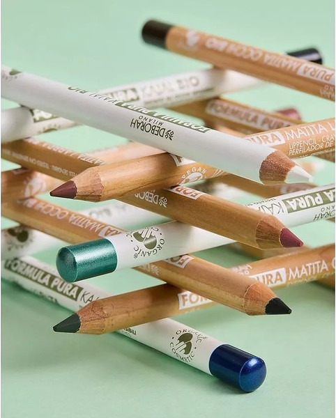 Изображение товара Карандаш-кайал Deborah Milano Formula Pura Kajal Bio тон 01 (1.2г)