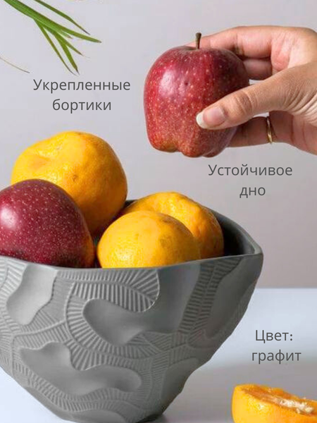 Изображение товара Декоративное блюдо Merry Bear Home Decor Китай CY3821C (графит)