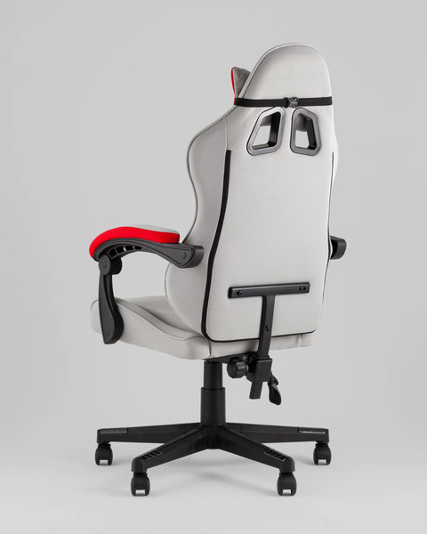 Изображение товара Кресло геймерское TopChairs Phantom GF-8080 TT704+TT703 (серый/красный)