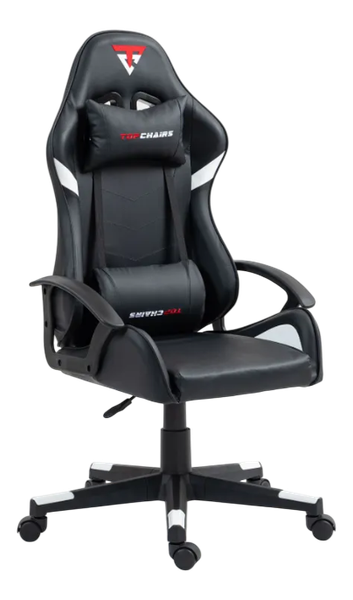 Изображение товара Кресло геймерское TopChairs Warden GF-8066-5 (черный/белый)
