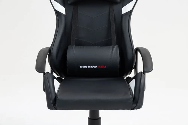 Изображение товара Кресло геймерское TopChairs Warden GF-8066-5 (черный/белый)