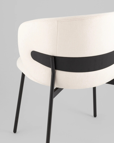 Изображение товара Стул Stool Group Блейз велюр / LV-109-E10-01 (молочный)