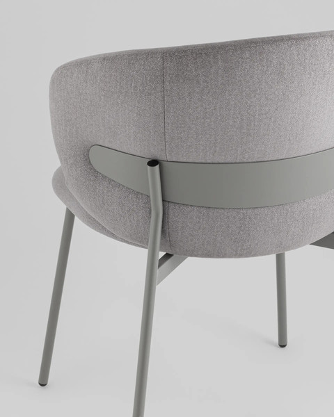 Изображение товара Стул Stool Group Блейз велюр / LV-109-E86-7005 (серый)