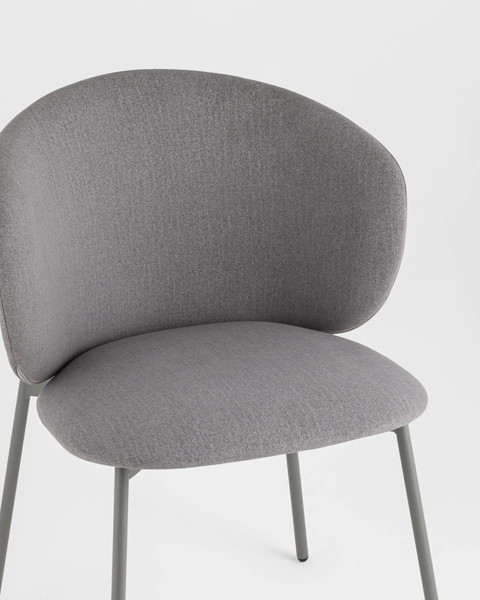 Изображение товара Стул Stool Group Блейз велюр / LV-109-E86-7005 (серый)