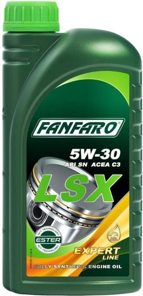 Изображение товара Моторное масло Fanfaro LSX 5W30 SN / FF6701-1 (1л)