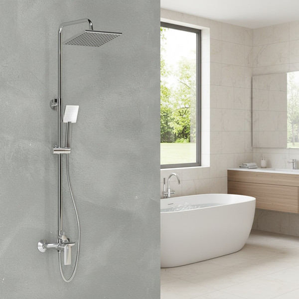 Изображение товара Душевая система со смесителем Lauter Rain 21CK505С-S2124