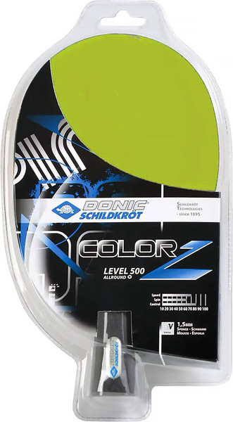 Изображение товара Ракетка для настольного тенниса Donic Schildkrot Color Z / 703020 (зеленый)