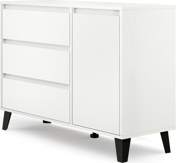 Изображение товара Тумба Anrex Boxwell Berg 1D3S (белый)