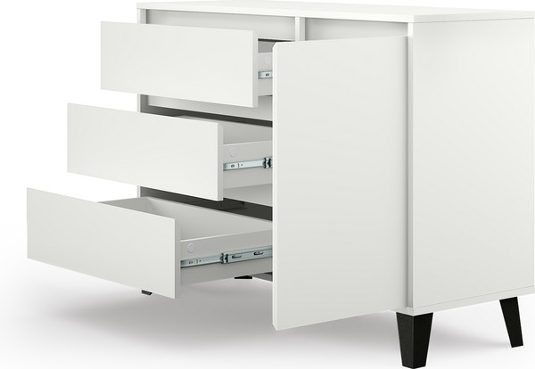 Изображение товара Тумба Anrex Boxwell Berg 1D3S (белый)