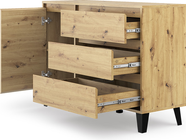 Изображение товара Тумба Anrex Boxwell Berg 1D3S (дуб артисан)