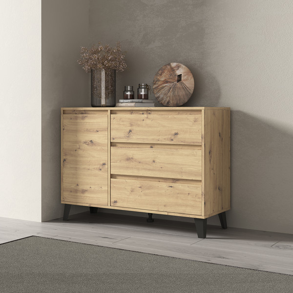 Изображение товара Тумба Anrex Boxwell Berg 1D3S (дуб артисан)