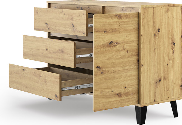 Изображение товара Тумба Anrex Boxwell Berg 1D3S (дуб артисан)