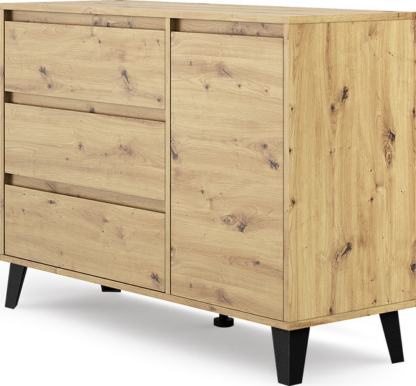 Изображение товара Тумба Anrex Boxwell Berg 1D3S (дуб артисан)