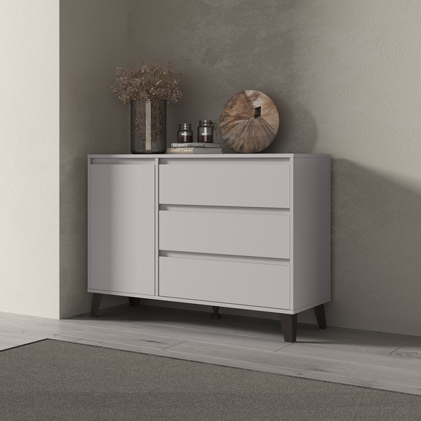 Изображение товара Тумба Anrex Boxwell Berg 1D3S (серый)
