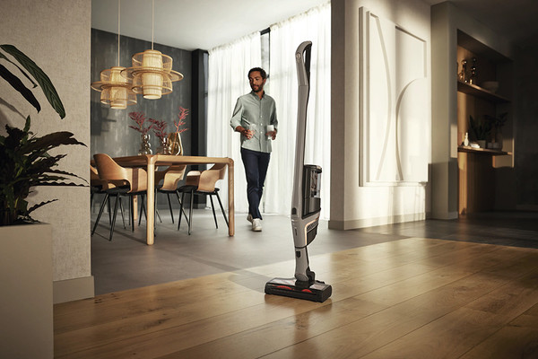 Изображение товара Вертикальный пылесос Miele SOUL5 Triflex HX2 125 Edition (кашемировый серый)