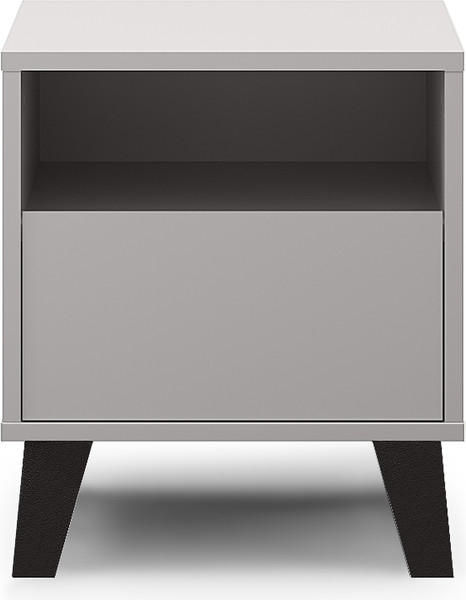 Изображение товара Прикроватная тумба Anrex Boxwell Berg 1SN (серый)