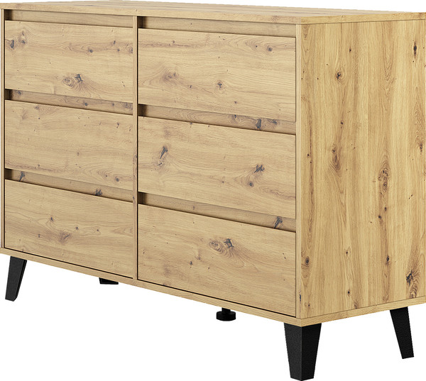 Изображение товара Комод Anrex Boxwell Berg 6S (дуб артисан)