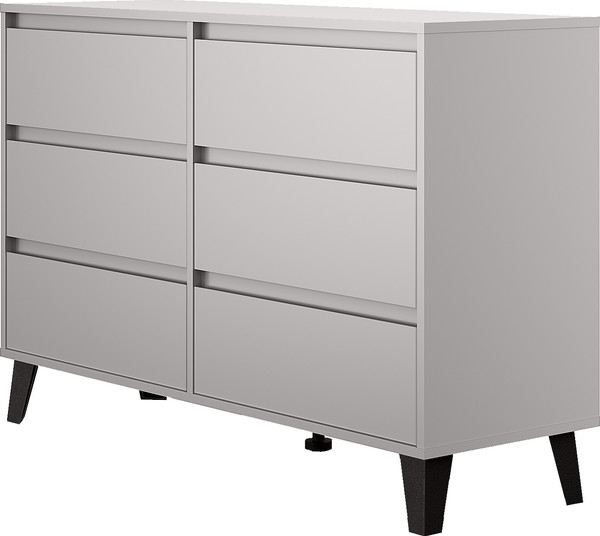 Изображение товара Комод Anrex Boxwell Berg 6S (серый)