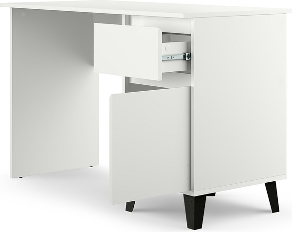 Изображение товара Письменный стол Anrex Boxwell Berg 1D1S (белый)