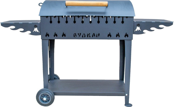 Изображение товара Мангал Вулкан Гриль М XL 4мм на колесах