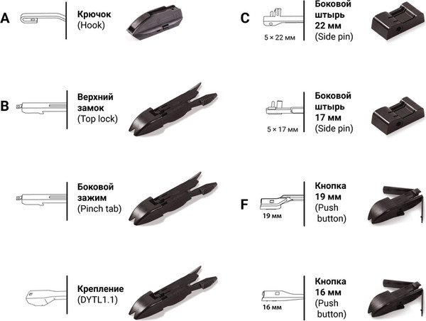 Изображение товара Щетка стеклоочистителя Autoprofi WIN-20