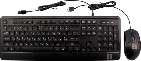 Изображение товара Комплект клавиатура и мышь Тесла MKB-001 (черный)